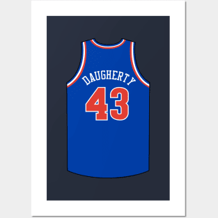 Brad Daugherty Cleveland Jersey Qiangy Posters and Art